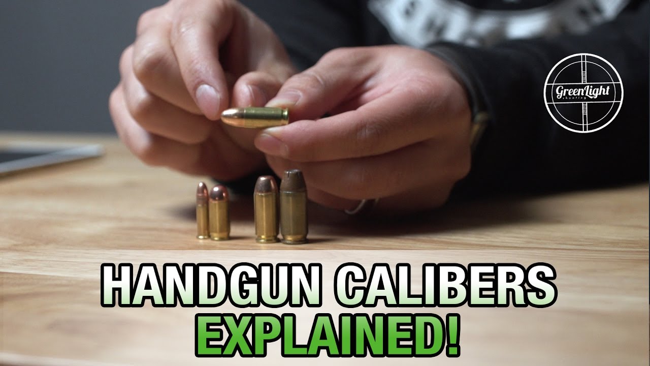 different size handgun ammo