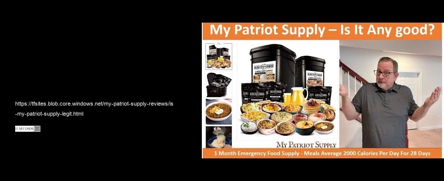 is my patriot supply legit